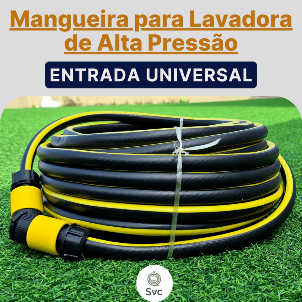 Mangueira Para Lavadora de Alta Pressão - Entrada Universal (WAP)