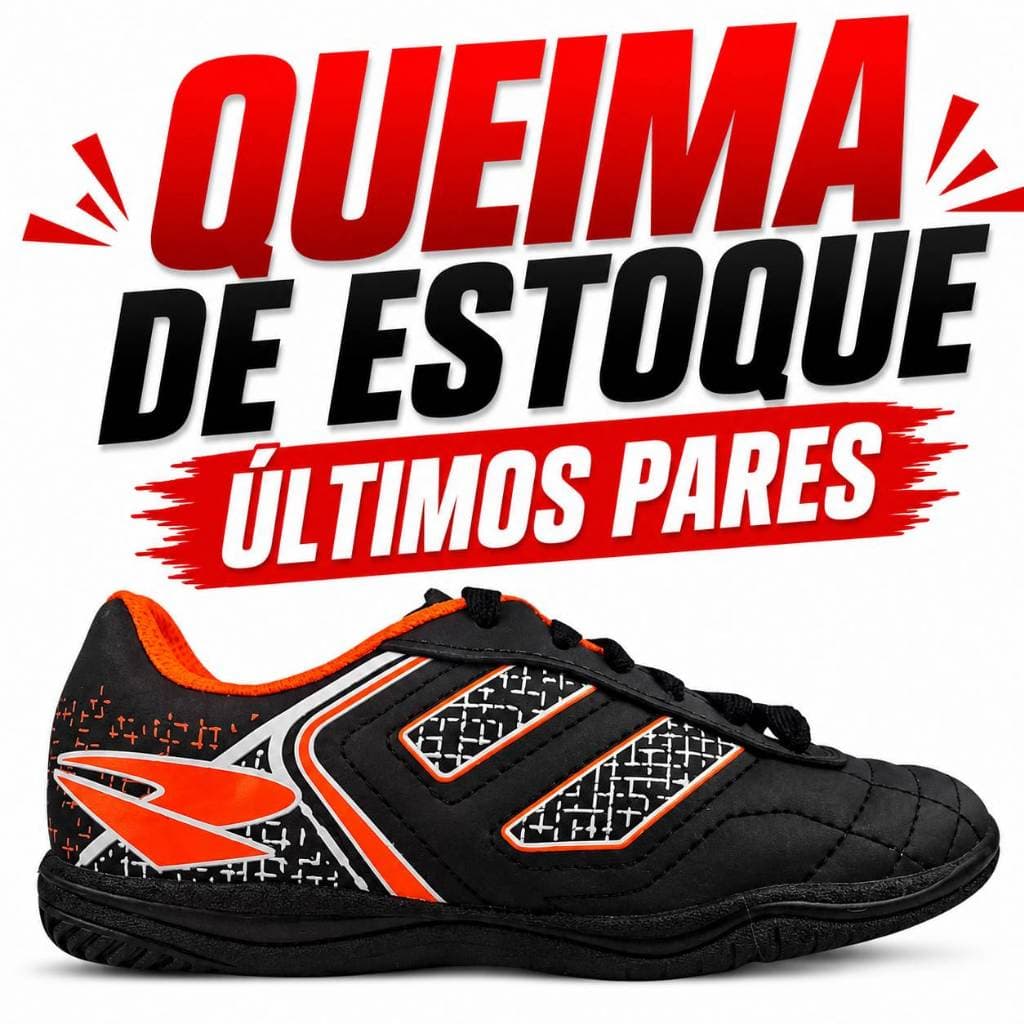 Chuteira Dray 305 Futsal Adulto Original Últimos Pares