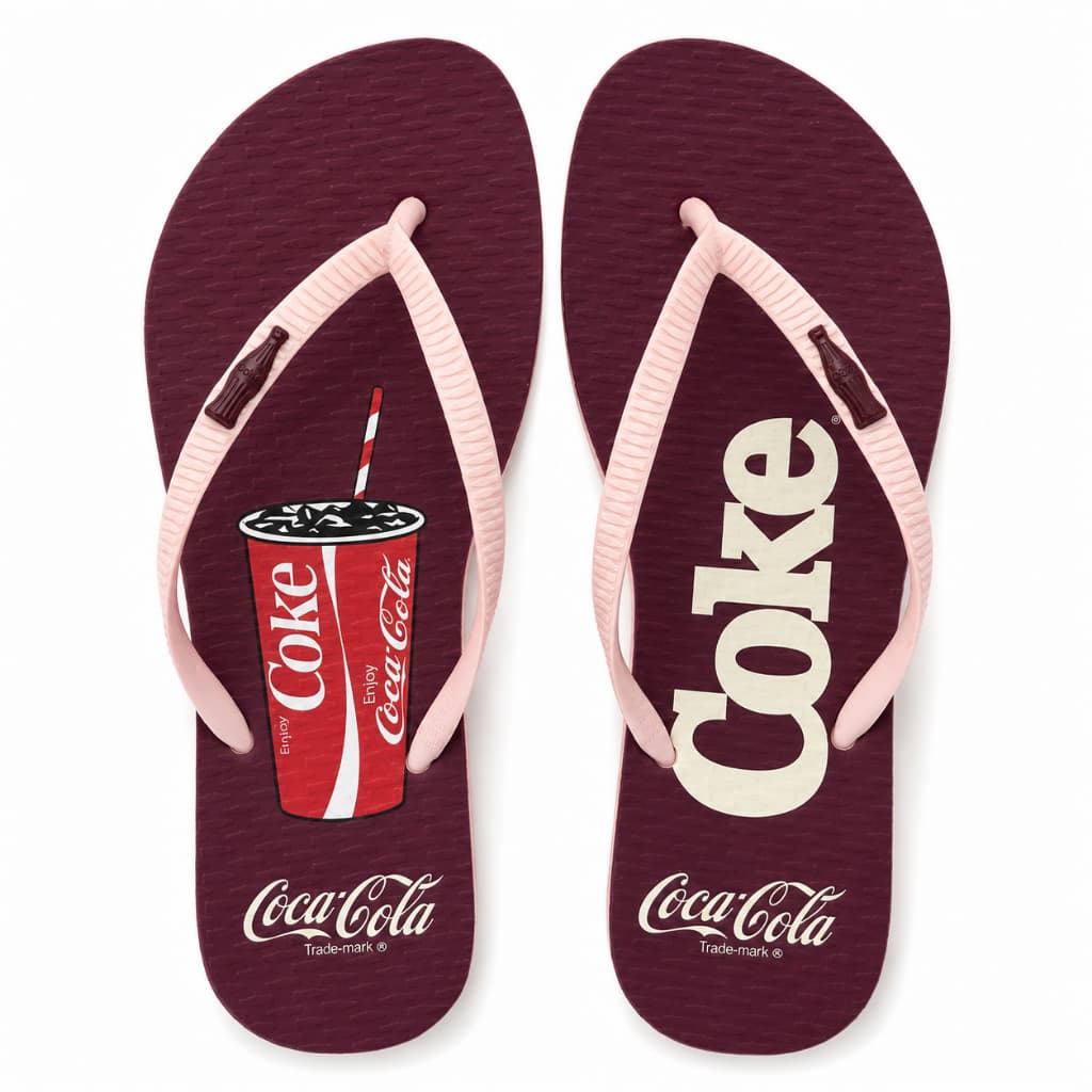 Chinelo Coca Cola Feminino Ice Coke Cc4678