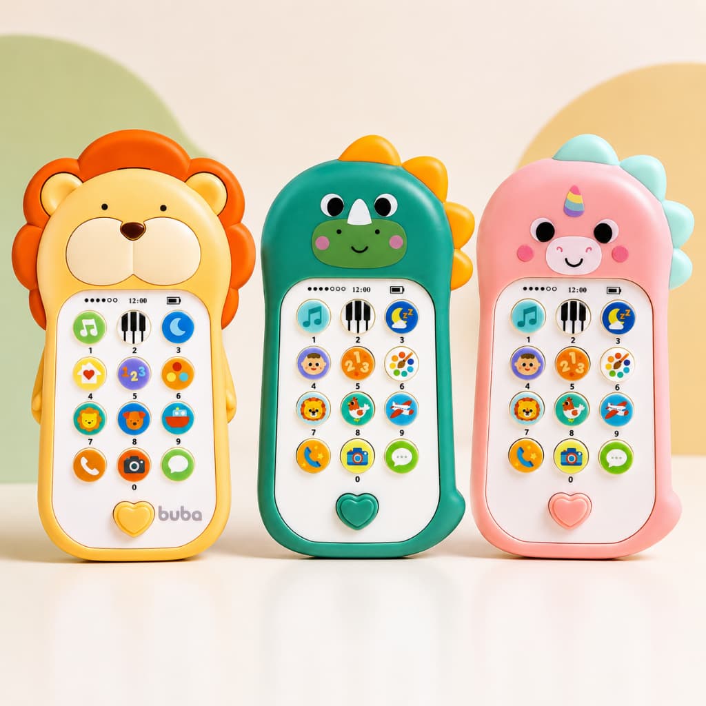 Celular de Brinquedo Bilíngue Buba