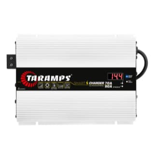 Fonte Automotiva 70a 90a Taramps Smart Charger Bivolt 70 Amperes Carregador Bateria Som Automotivo