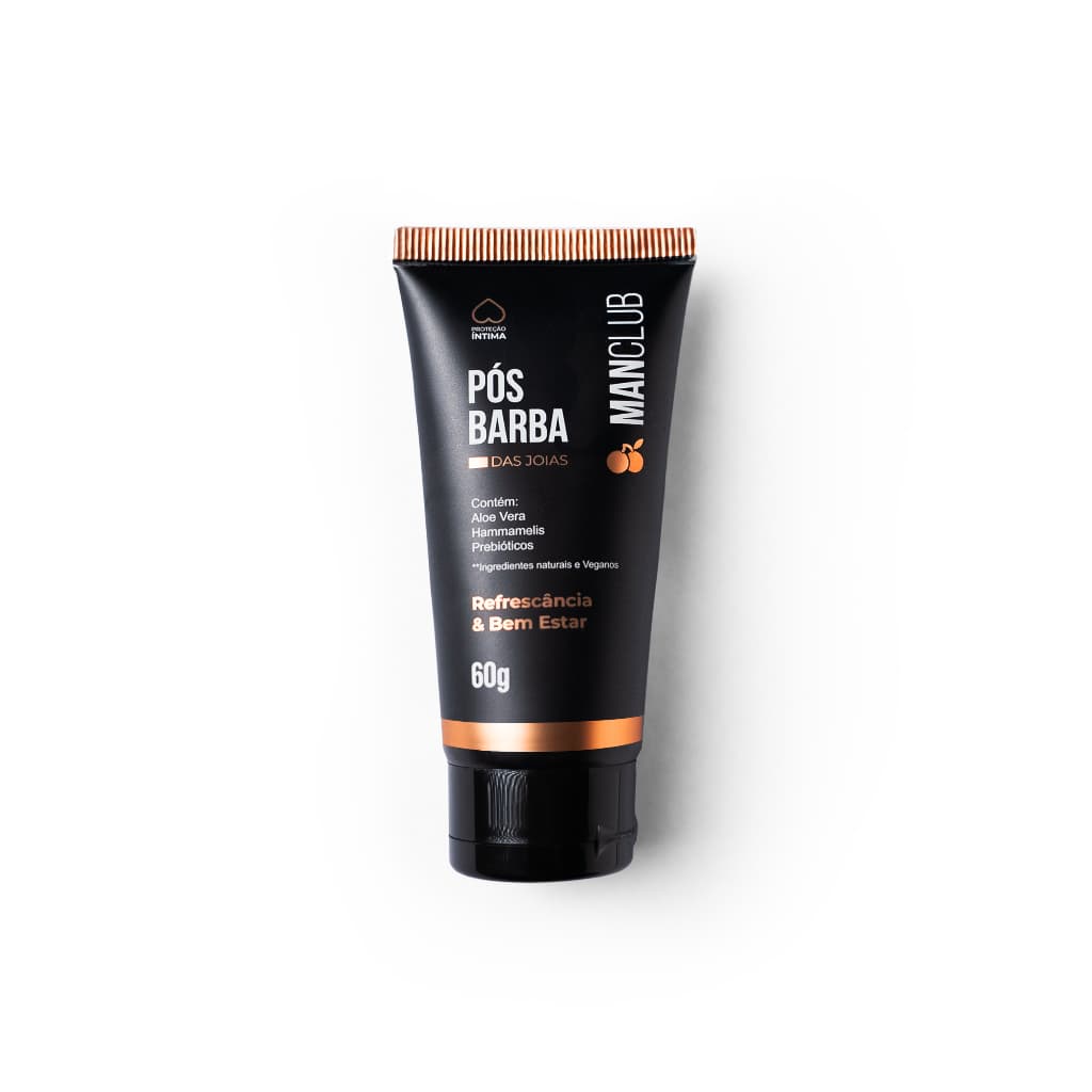 Pós Barba das Joias da MANCLUB - Hidrata e Refresca a Região Íntima