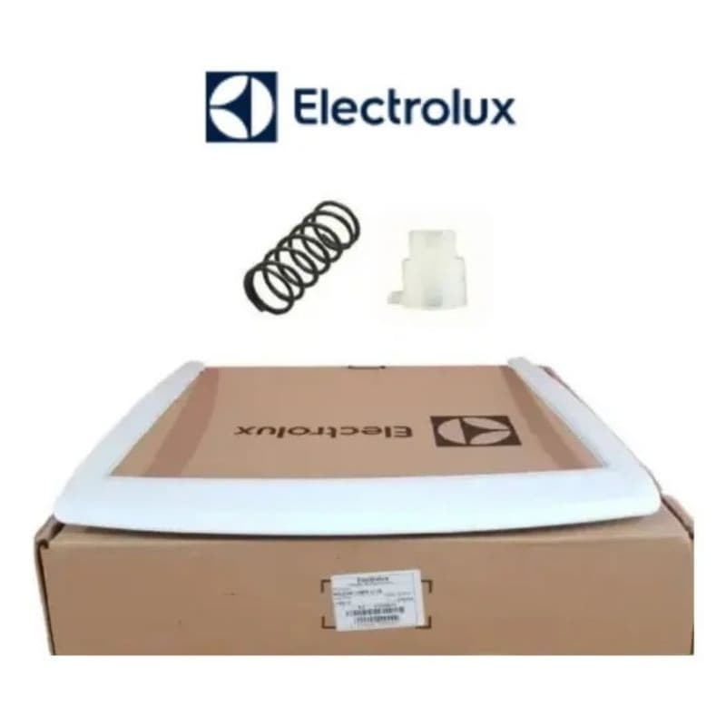 Kit Moldura Tampa Móvel + Pino + Mola Lavadora Electrolux  67405118 Lt12b Lt13b Lbu16 Original