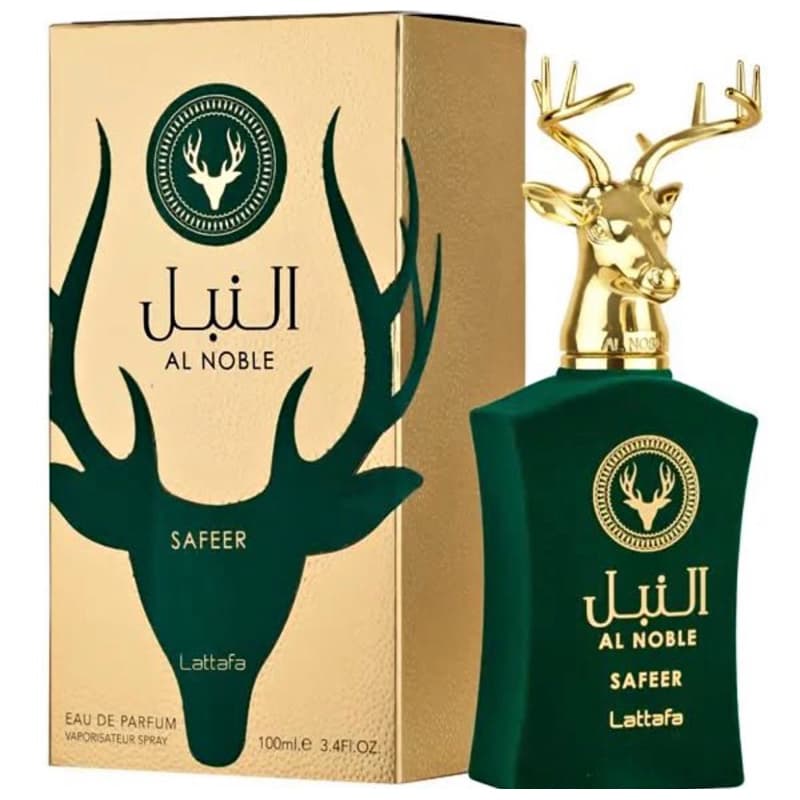 Perfume Lattafa Al Noble 100ml com Fragrância Amadeirada Oriental/Perfume árabe masculino