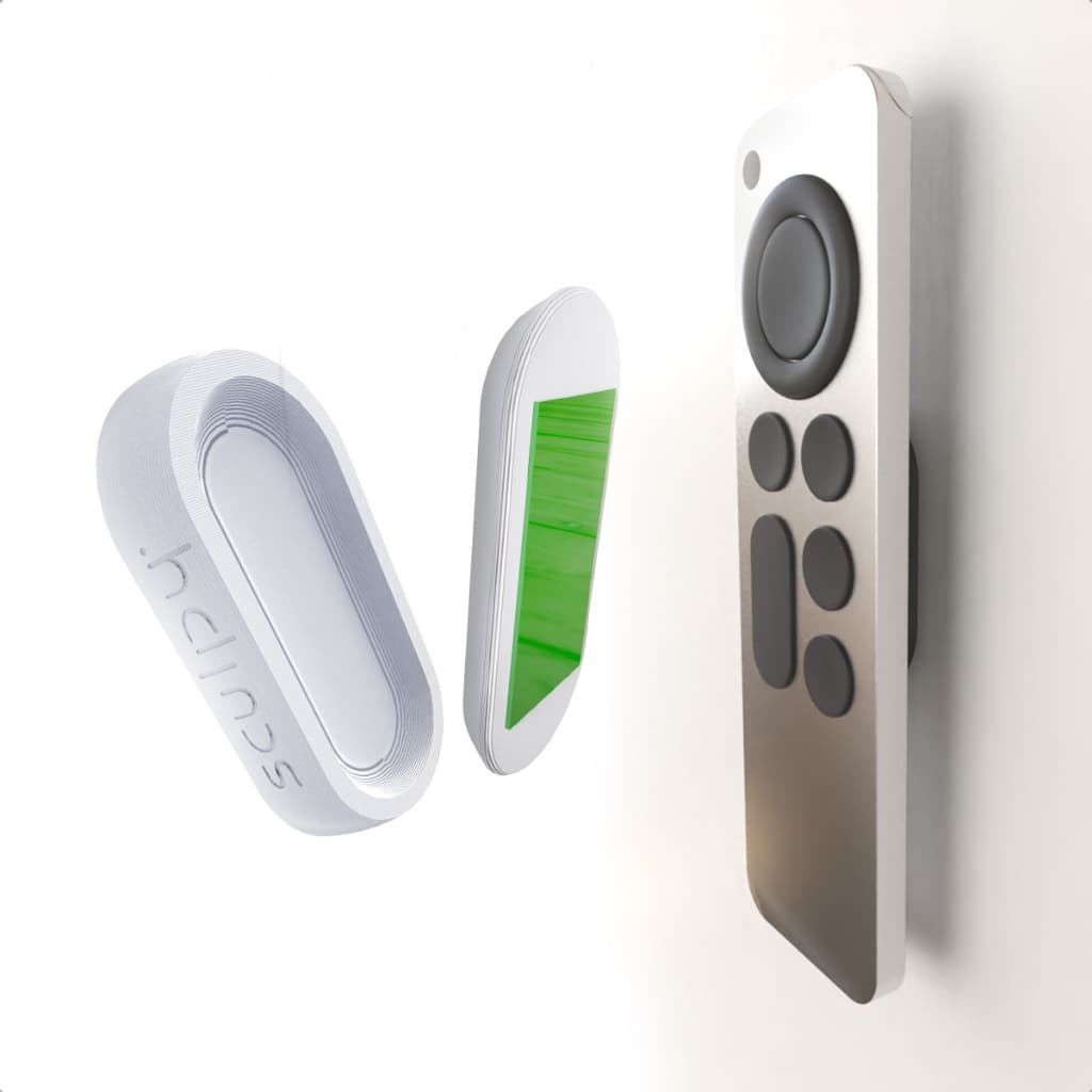 Suporte Magnético Organizador Universal Adesivo Kit 2 Unid Dupla Face Controle Ar Cond Tv Chave