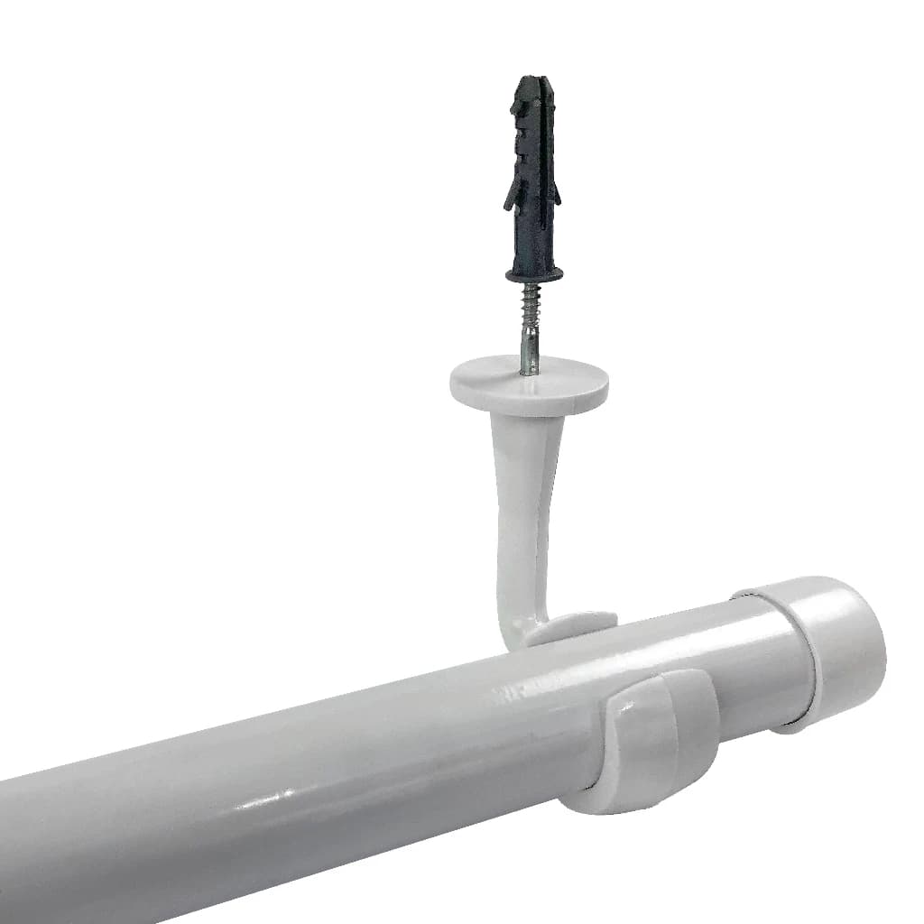 Kit Varão de teto 1,50 Metros Resistente 28mm Várias Cores