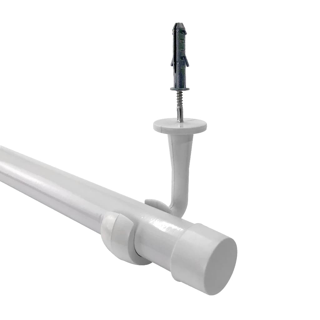 Kit Varão de teto 2,00 Metros Resistente 28mm Várias Cores