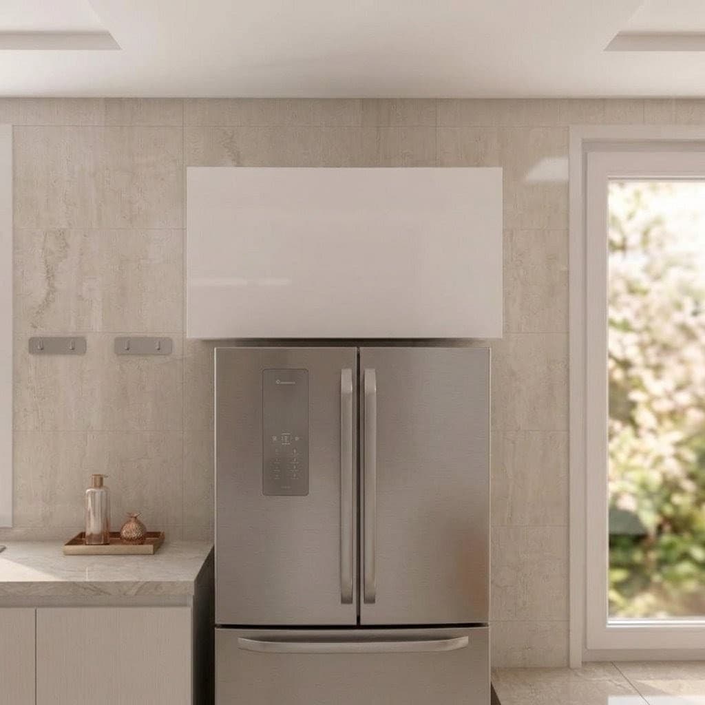 Armário Aéreo Porta Basculante Cozinha Sala Escritório