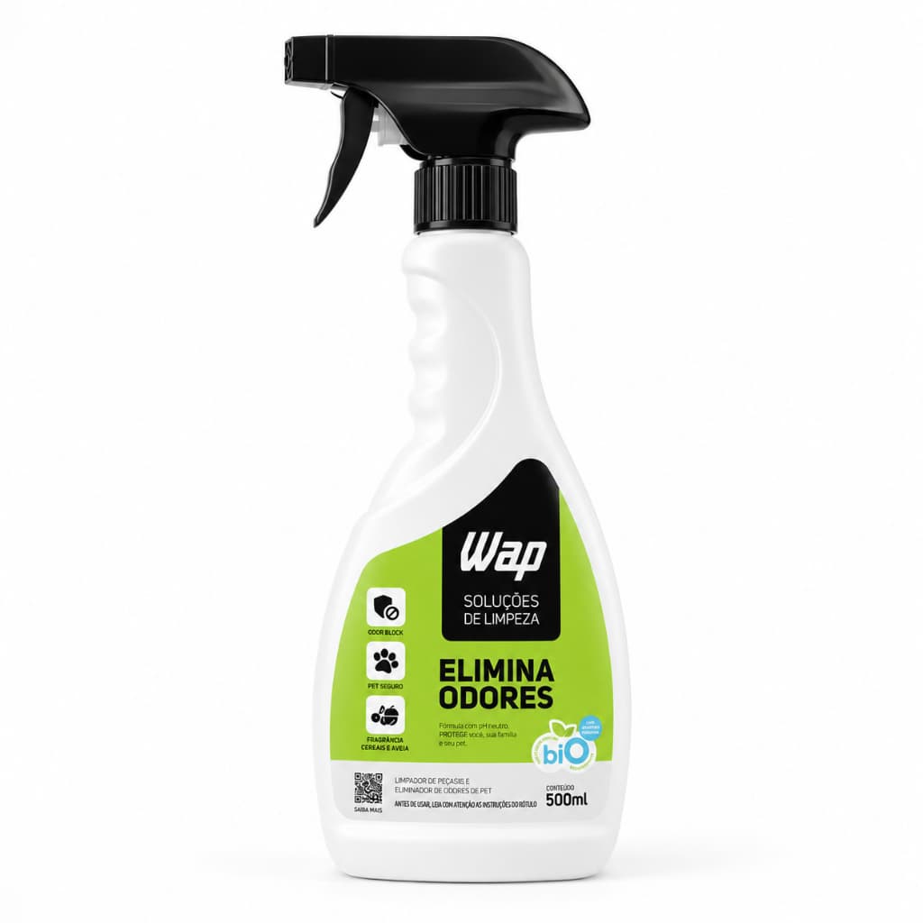 Eliminador de Odores de Pets Cachorros e Gatos WAP Elimina Odores 500ml Spray