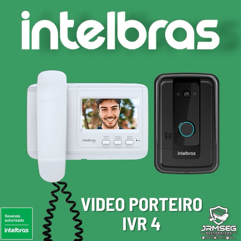 Videoporteiro Residencial com Monofone IVR 4 Intelbras