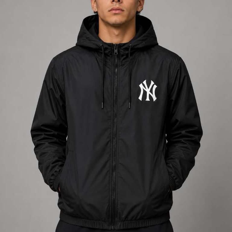 Casaco Corta Vento Blusa Masculina Impermeável Com Capuz Esportivo