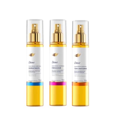 Dove Óleo Corporal Firmador Hidratante Tom Uniforme 150ml