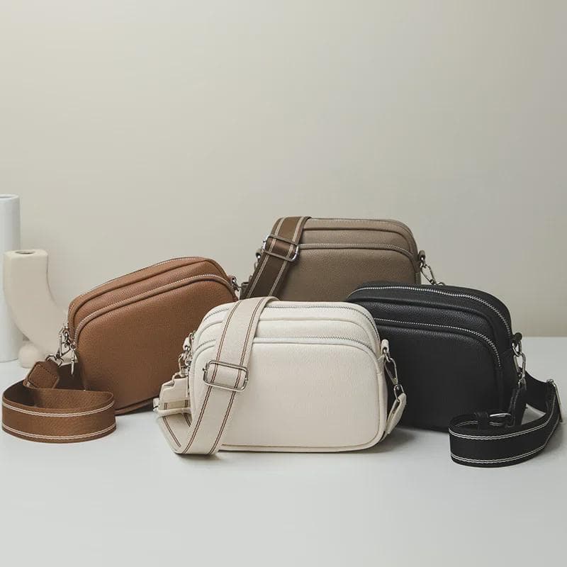 Bolsa Feminina De Ombro Transversal Com Alça Tecido Elegante[L031]