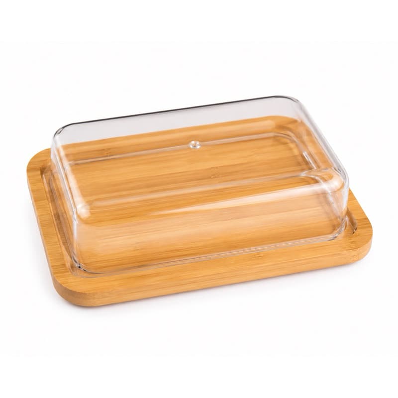 Organizador de manteiga | Mantegueira de Bambu | Porta Mantegueiga | Mesa Posta