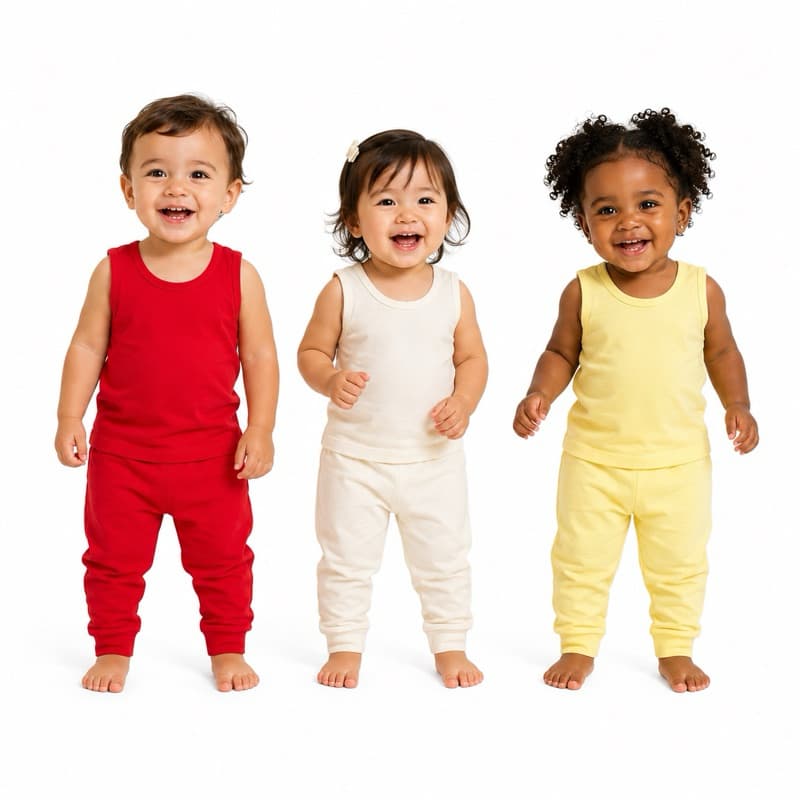 kit 3 conjuntos verão regata mijao/calca 100% algodão fio 24 P M G e GG