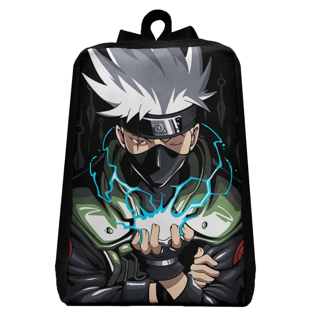 Mochila Escolar Infantil Estilo Anime Ninja Resistente Premium Escola Passeio Dia a Dia