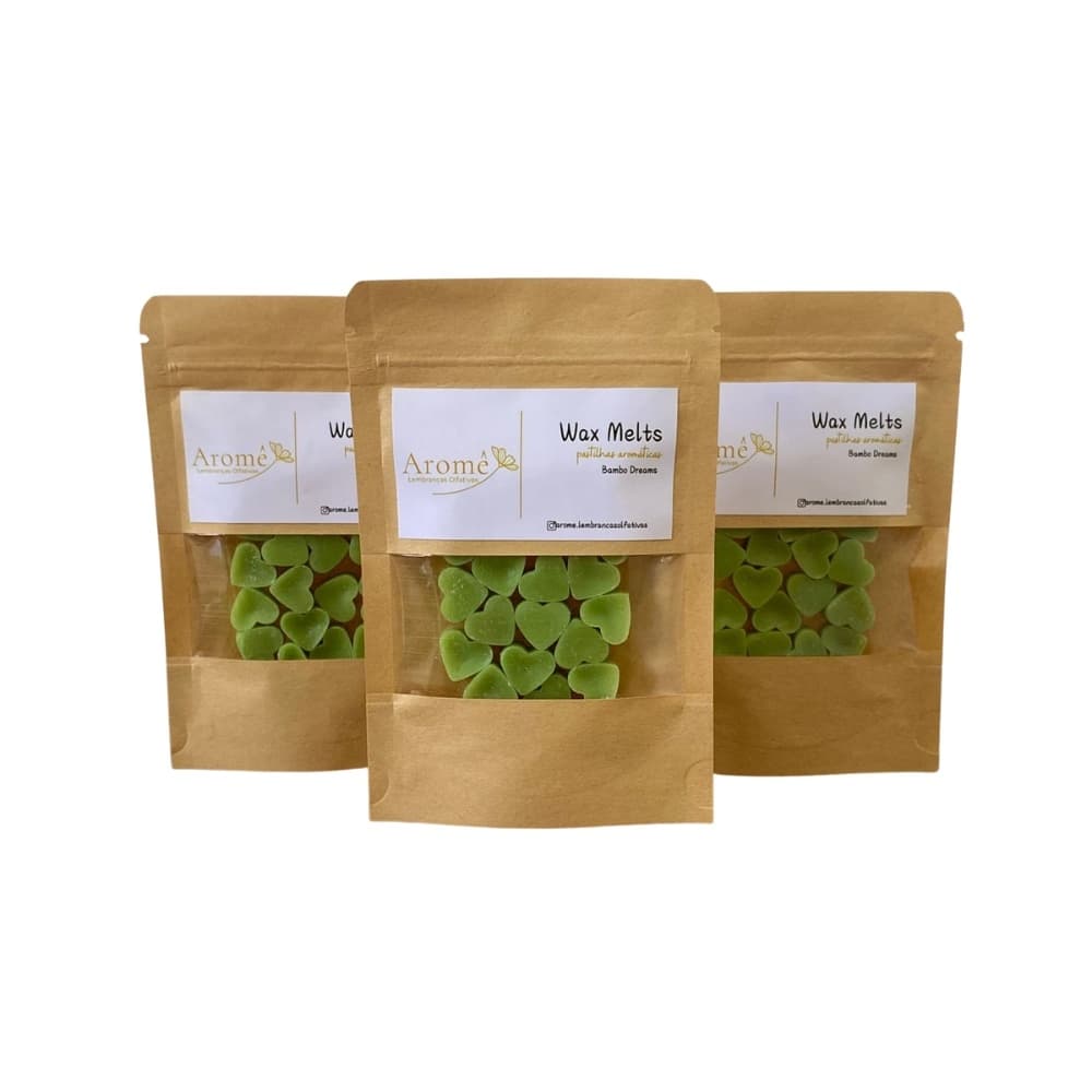 Kit 3 Wax Melts Pastilhas Aromáticas P/ Difusores 25g Aromê