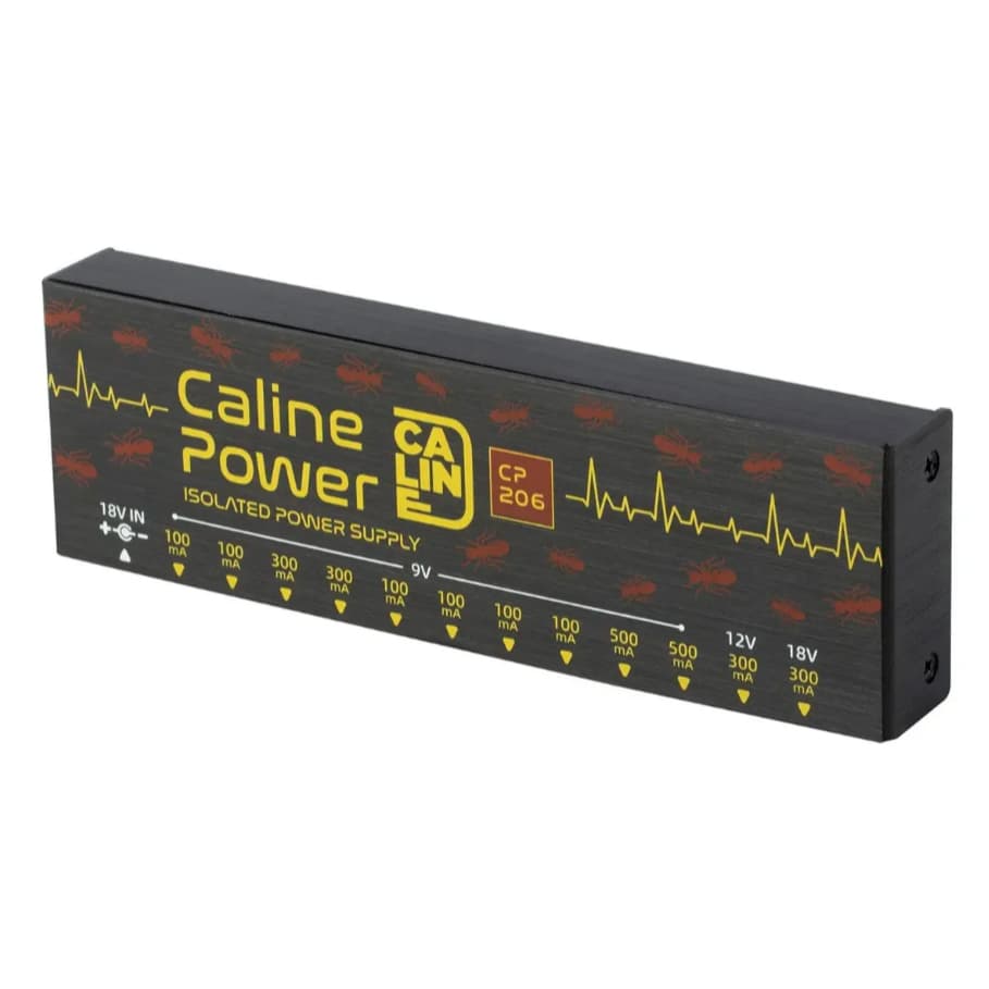 Fonte Isolada Caline CP206 para 12 Pedais Power Supply  CP-206