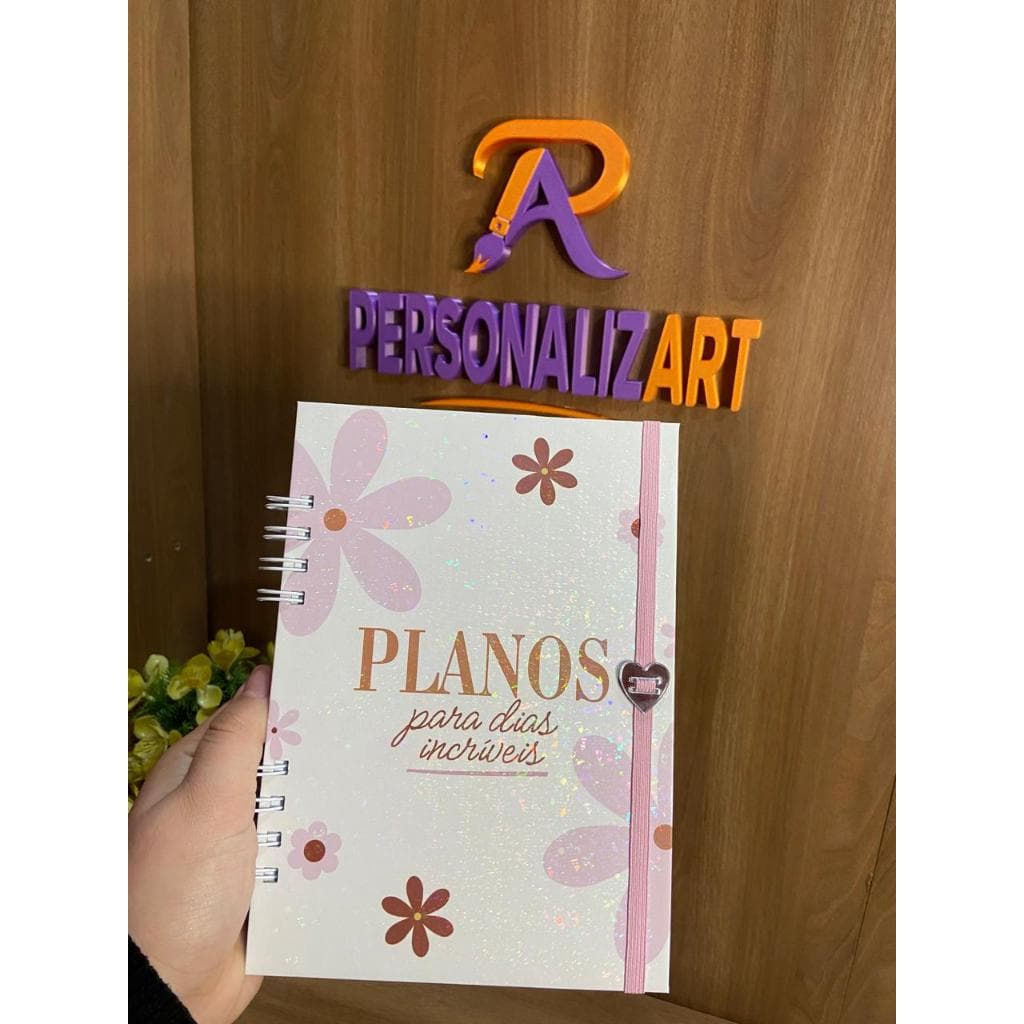 Planner devocional cristão | tamanho a5 | 2027 | personalizado com nome | planner | agenda