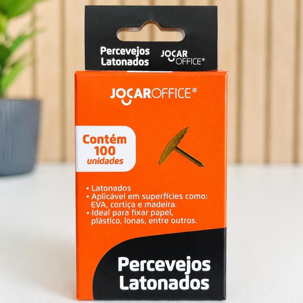 Percevejo Tachinha Dourado Com 100 Unidades