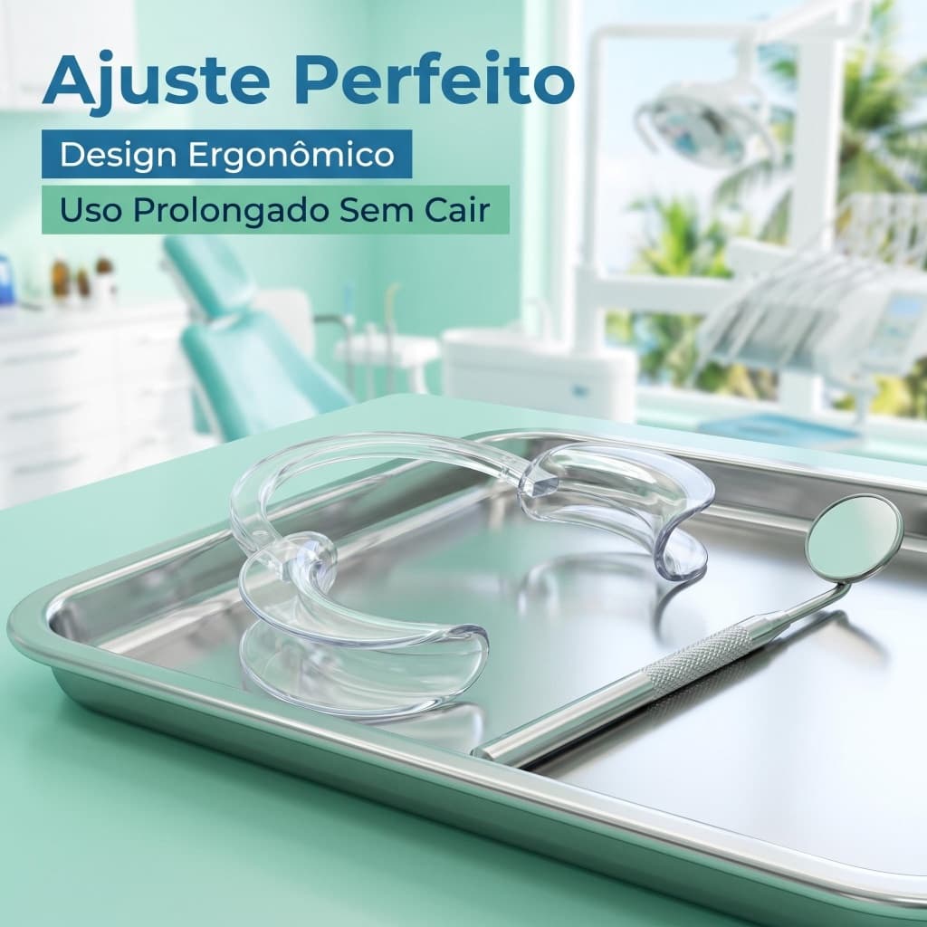 Expandex Lysanda Afastador Bucal para Adultos Versão com 1 ou 2 Unidades