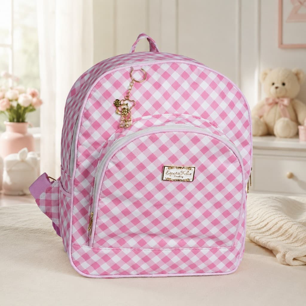 Mochila Infantil Maternidade Bebê Criança Creche
