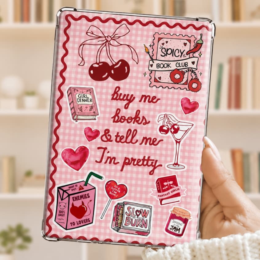 Kindle Insert ROSA | Card para capinha kindle | Efeito holográfico | Kindle Insert