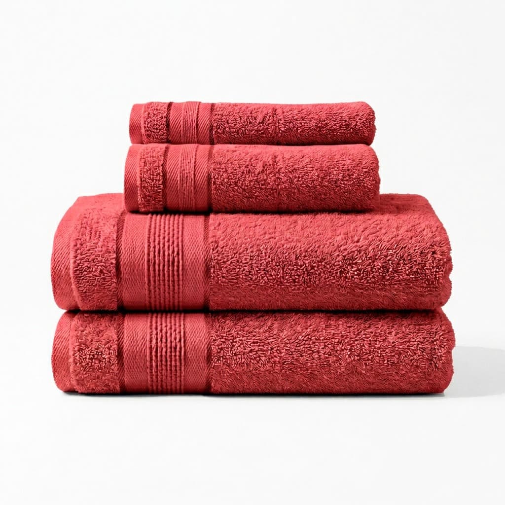 Kit Toalhas Banho 4 Peças Macias Alta Absorção
