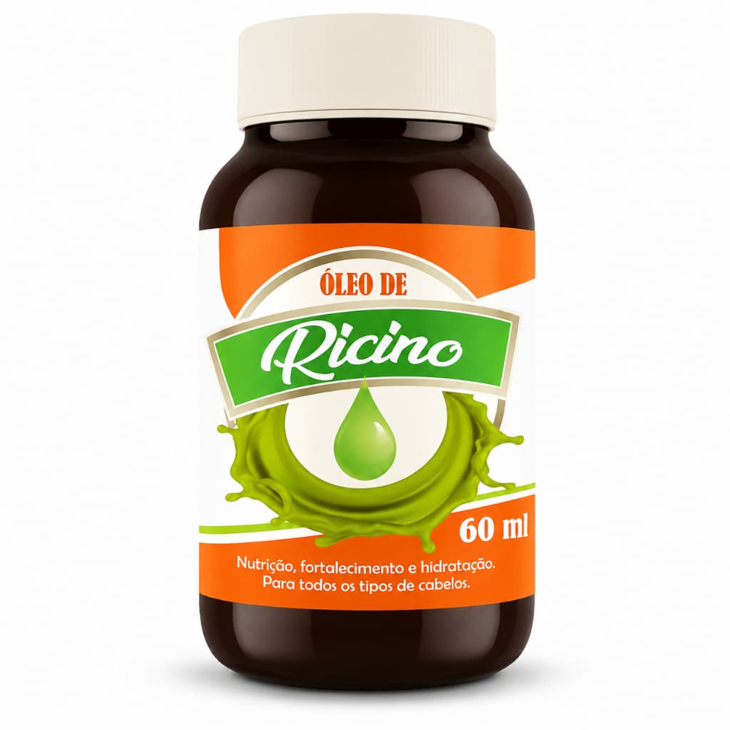 Óleo Capilar De Ricino 100% Óleo Vegetal Fortalecimento E Hidratação 60ml - Le Salon Pro