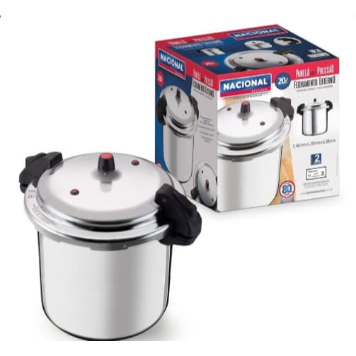 Panela de Pressão Profissional 20 Litros com Fechamento Externo
