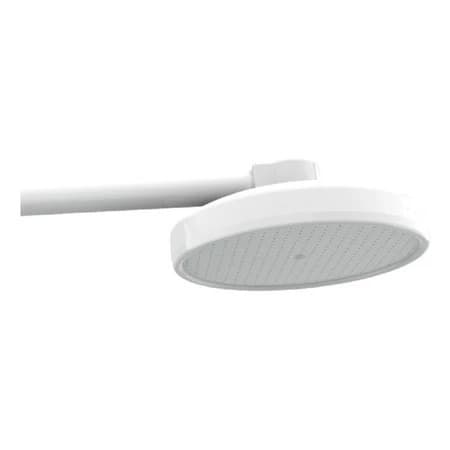 Ducha Fria Branca 10" Valeplast Chuveiro de Parede ABS Alta Vazão