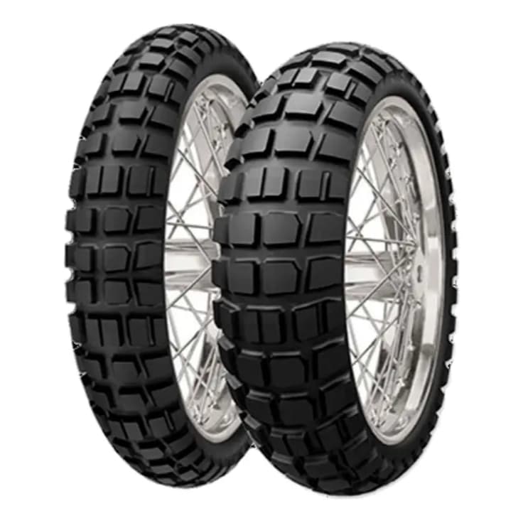 Par Pneu Tiger 900 90/90-21 + 170/60-17 Kenda Big Block TL Triumph Dianteiro Traseiro