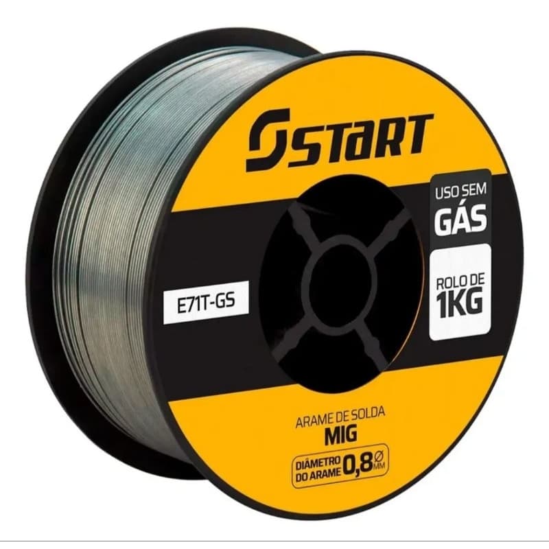 Arame para Solda MIG 0.8mm 1kg - Alta Qualidade e Versatilidade