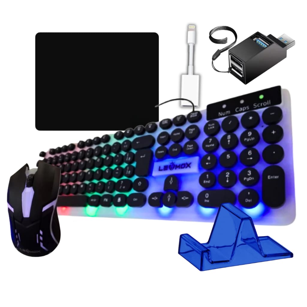 Kit Gamer Mobilador Teclado Mouse Free Fire P/celular iPhone
