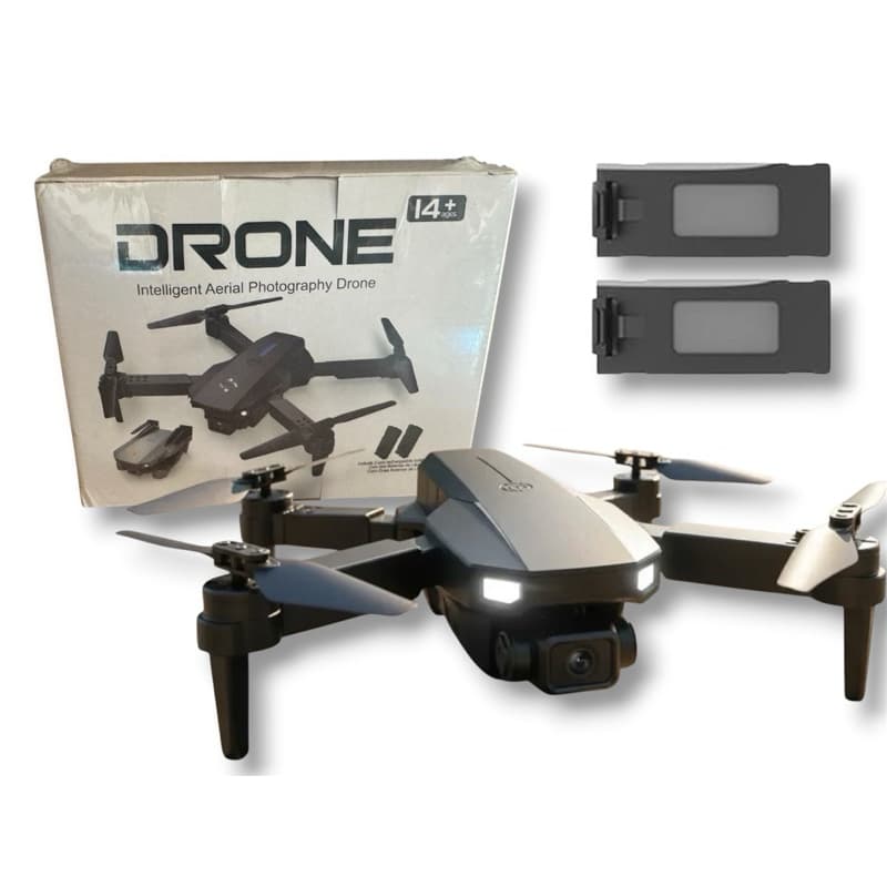 Drone E88 Pro 4K FPV Dobrável + 2 Baterias Extras (Completo na Caixa)