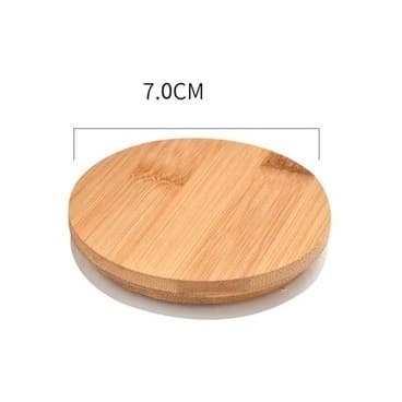Tampa De Bambu De Copo NORMAN Tamanhos Diversos Arte De Carpintaria Anel De Vedação Silicone