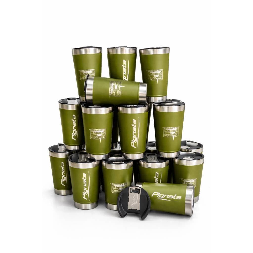 kit 10/20/30Copo Térmico Personalizados logo empresa, lemranca de casamento - 473ML com Tampa e Abridor
