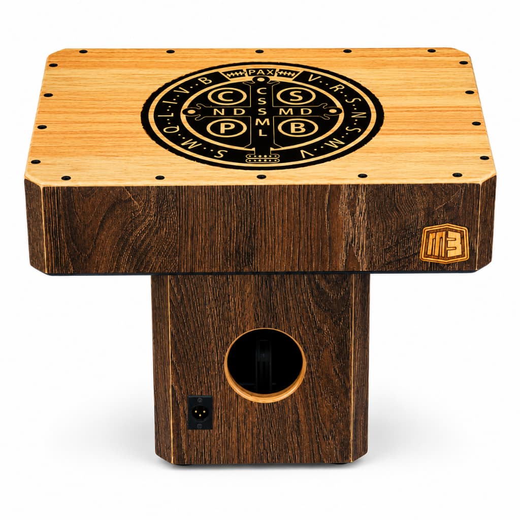 Cajón Eletroacústico Mb Com Alça - Cajon Marcos Branda