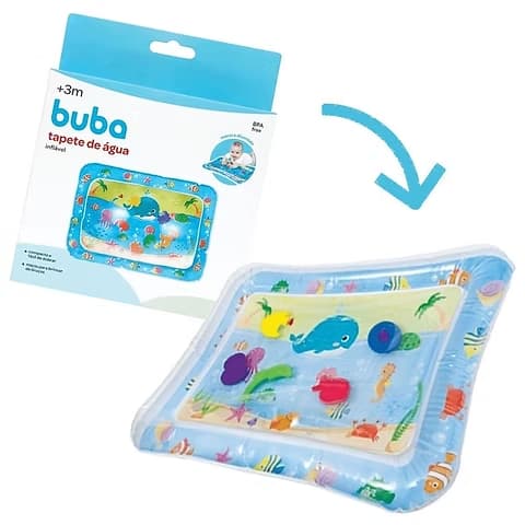 Tapete de água inflável interativo Buba