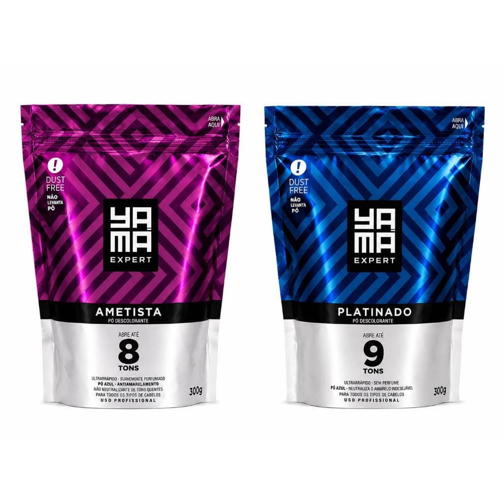 Pó Descolorante Refil Yama 300g Ametista ou Platinado