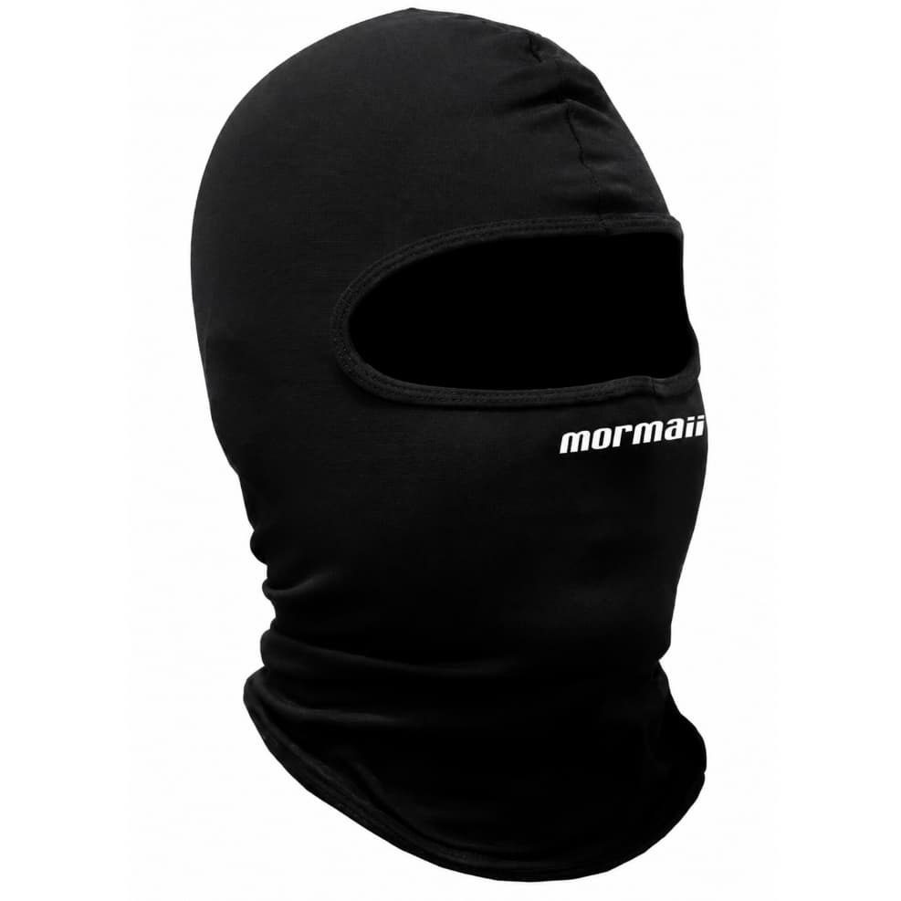 BALACLAVA MORMAII PROTEÇÃO TOUCA NINJA PROTEÇÃO UV 50+ FRIO PRETO FLEXIBILIDADE CONFORTO TÉRMICO QUALIDADE