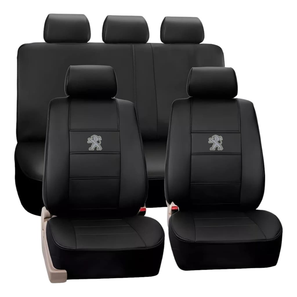 Capa Banco Couro Automotivo Carro Peugeot 206 Jogo Completo 1998 a 2010 Várias Cores