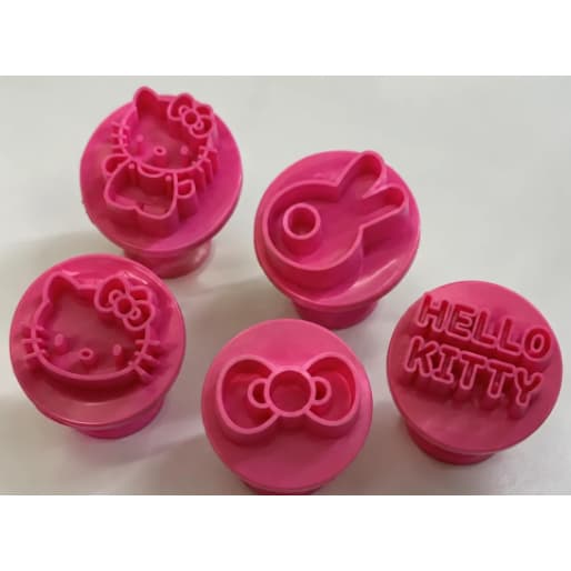 Kit 5 Carimbos para Brigadeiro Hello Kitty