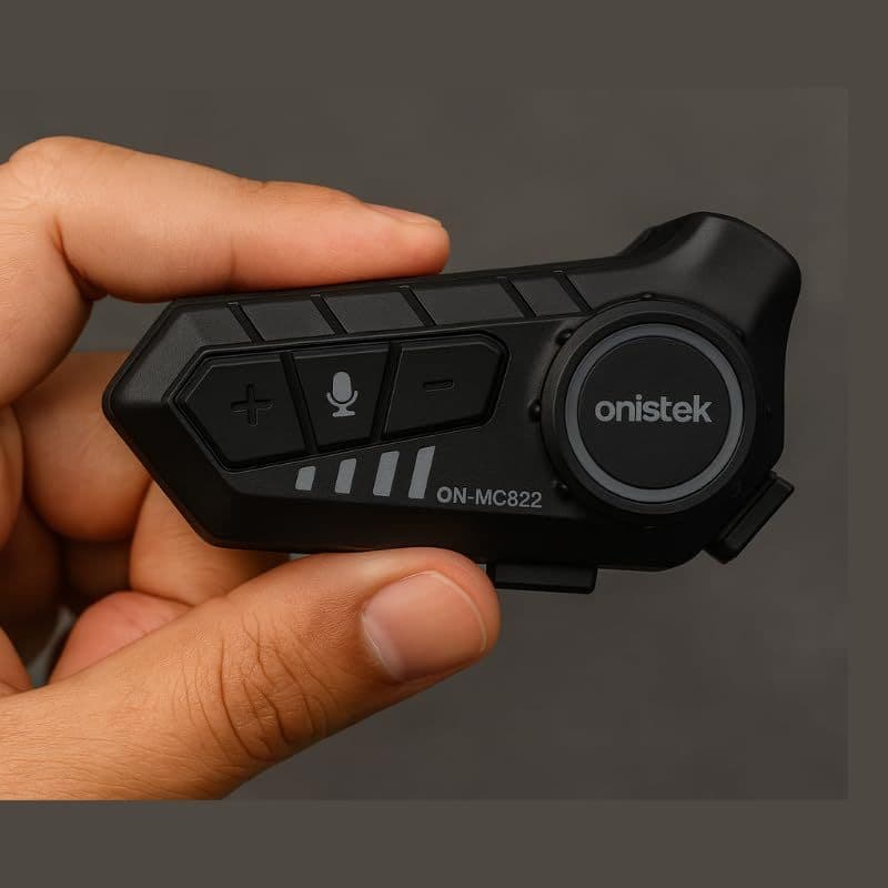 FONES INTERCOMUNICADORES PARA CAPARECE DE MOTO ON-MC822