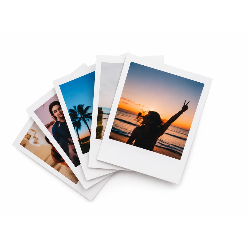 kit Polaroids, Foto Polaroid com Ímã Personalizada | Ímã de Geladeira com Sua Foto | Presente Criativo