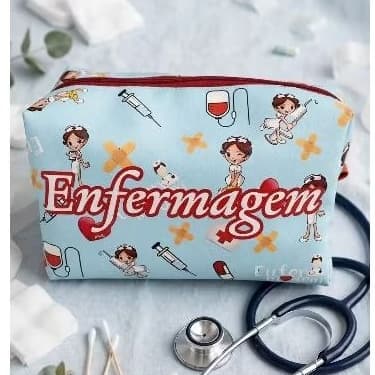 Necesserie Enfermagem /Profissão /Medico/Psicologia - Bolsa/ Bolsinha de Utilidades