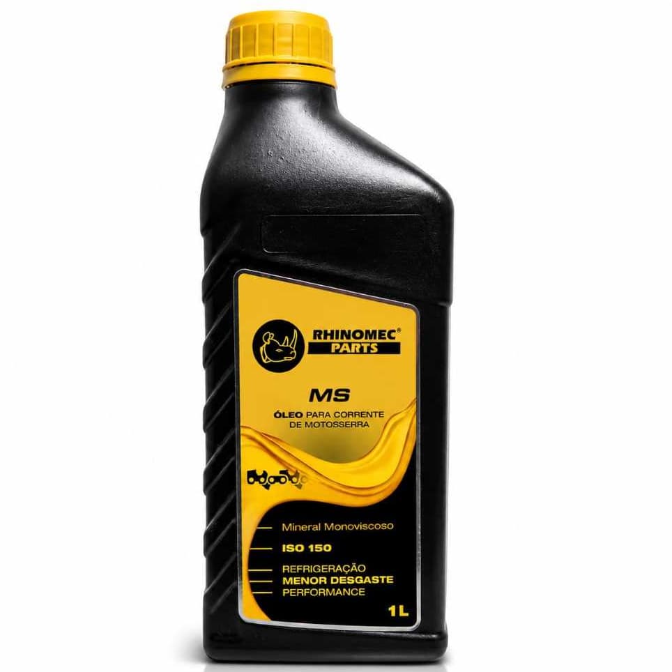 Óleo para Corrente de Motosserra Rhinomec Parts MS ISO 150 1 Litro Alta performance e Proteção
