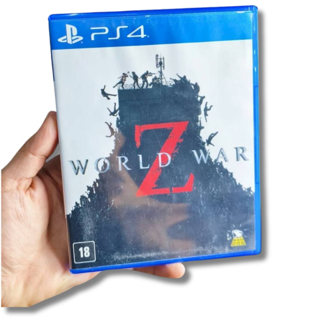 Jogo Seminovo World War Z PS4 Mídia Física Original