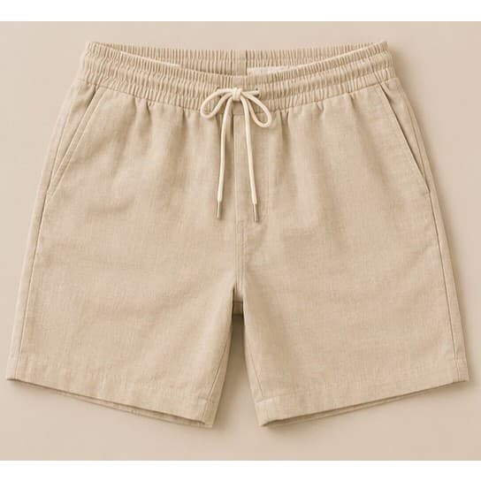 Bermuda de linho, bermuda masculina, bermuda Mauricinho, bermuda casual, bermuda verão, bermuda confortável, bermuda lev