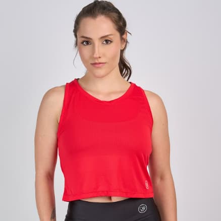 Regata Feminina, Blusinha Regata Fitness p/ Esportes. Blusa Cropped Regata Fitness Feminina